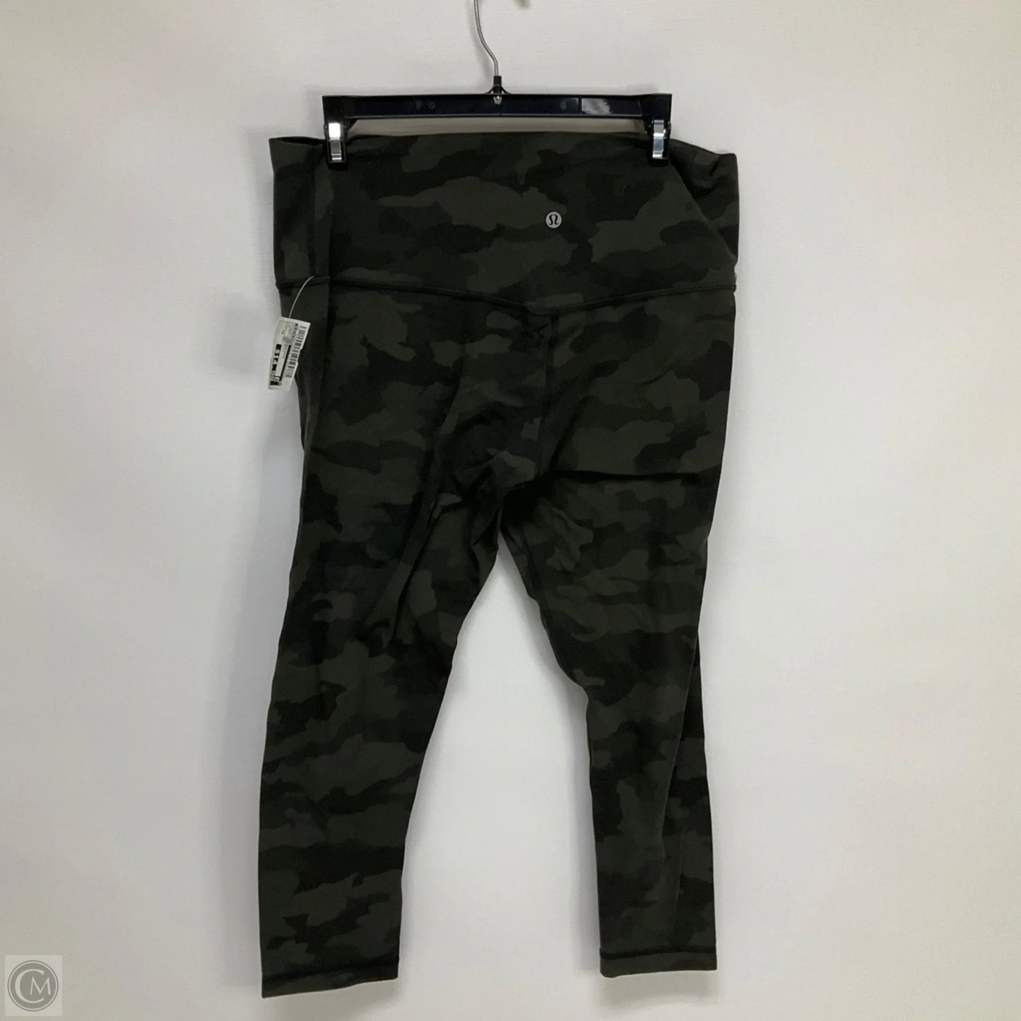 Athletic Leggings By Lululemon In Camouflage Print, Size: 14