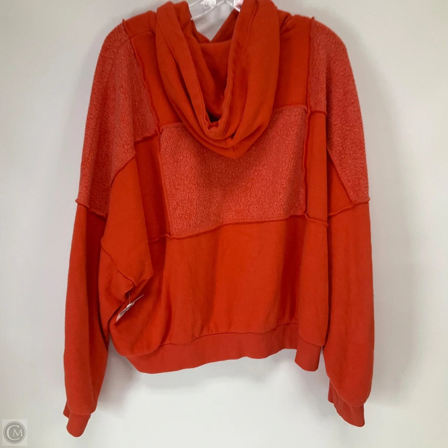 Sweatshirt Hoodie By Aerie In Orange, Size: L