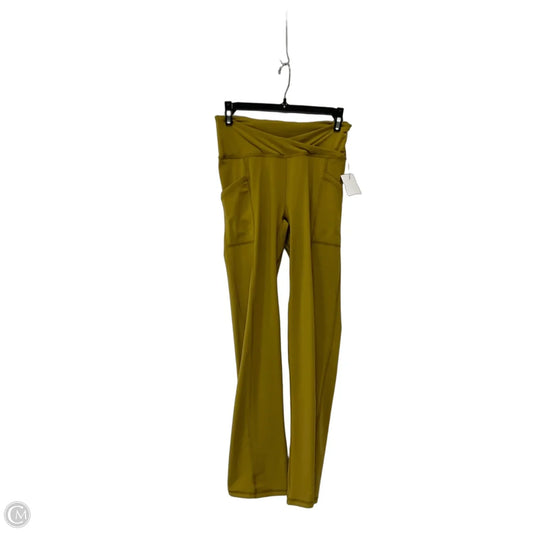 Athletic Leggings By Free People In Yellow, Size: Xs