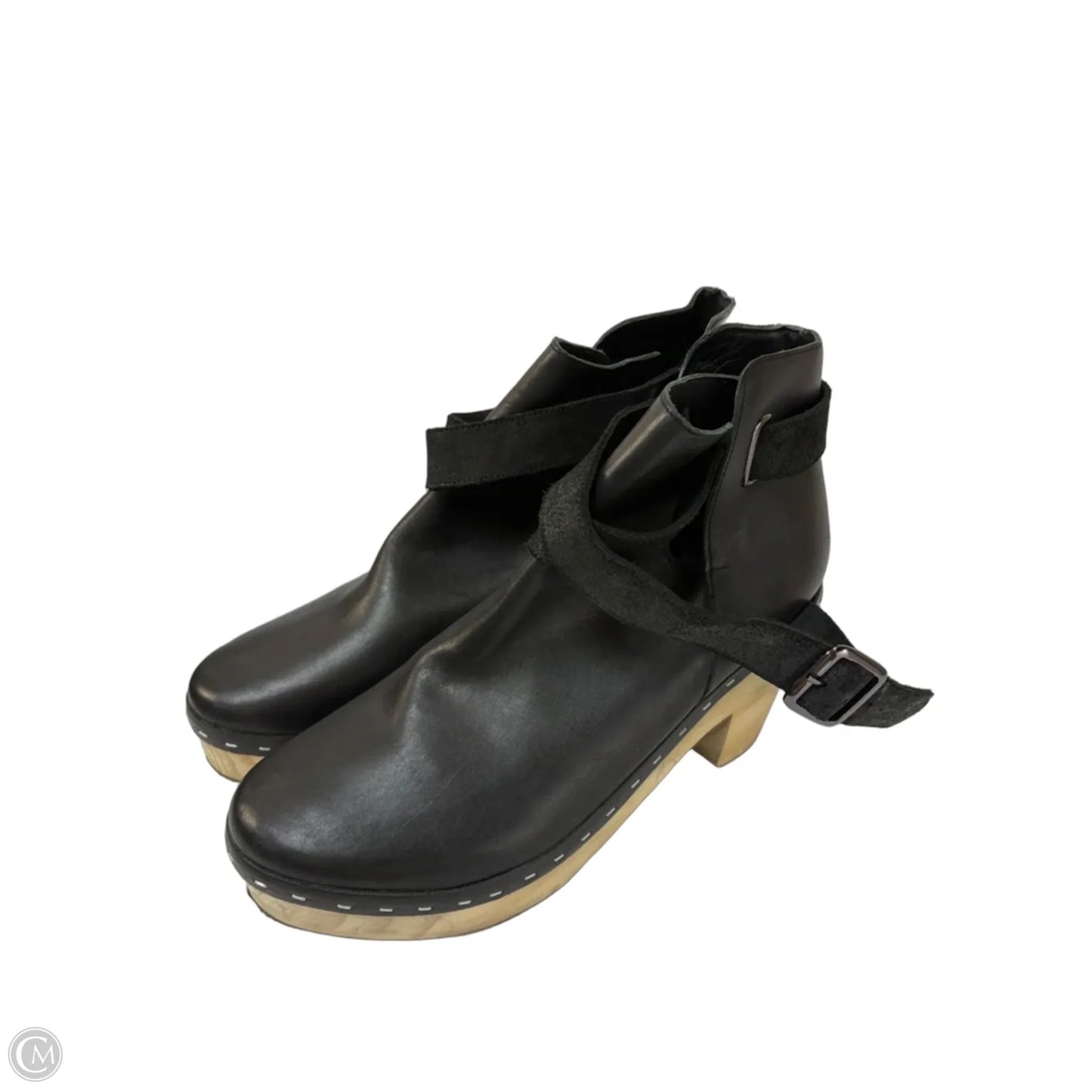 Boots Ankle Heels By Free People In Black & Tan, Size: 9