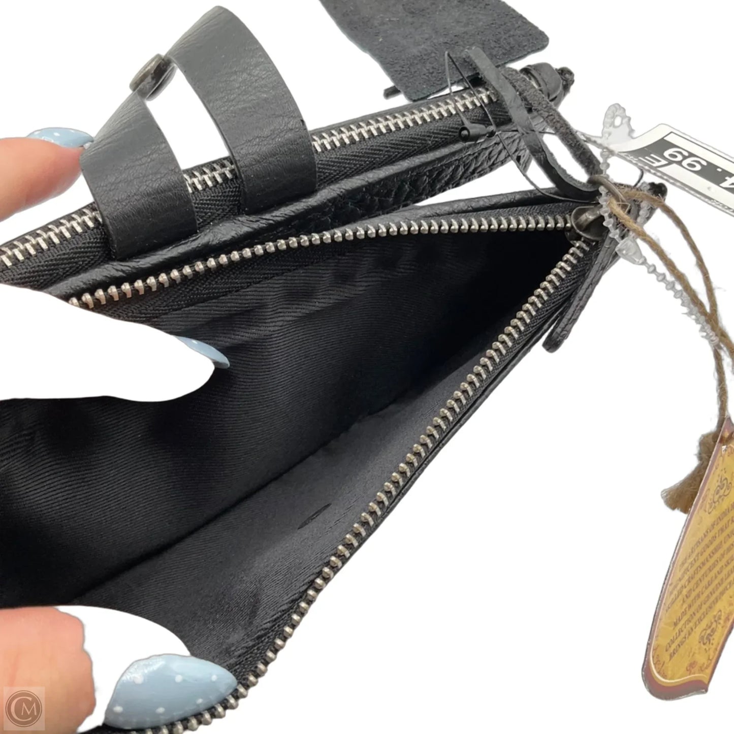 Wallet Leather By Clothes Mentor, Size: Medium