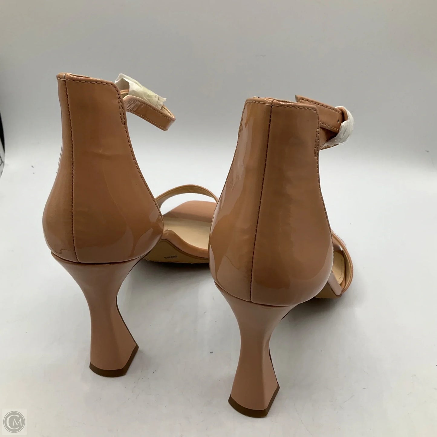 Sandals Heels Stiletto By Vince Camuto In Tan, Size: 8