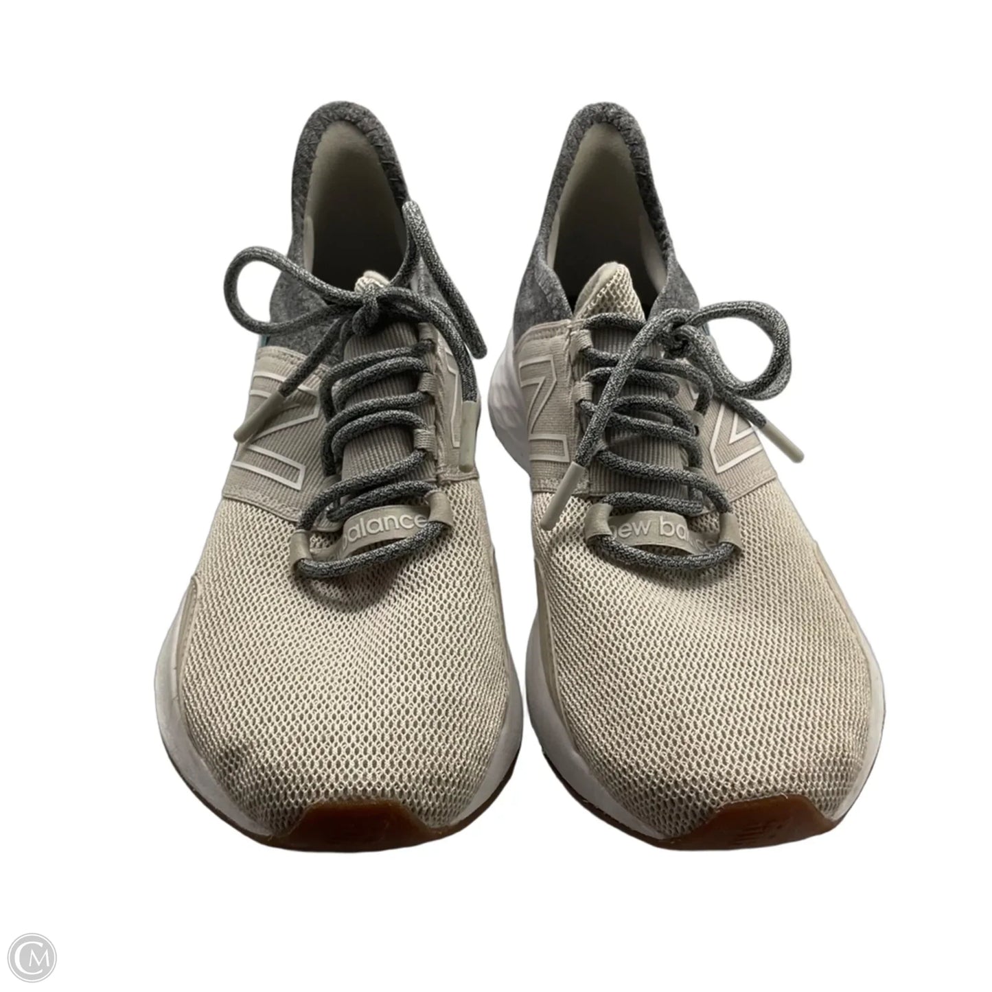 Shoes Athletic By New Balance In Grey & Tan, Size: 8