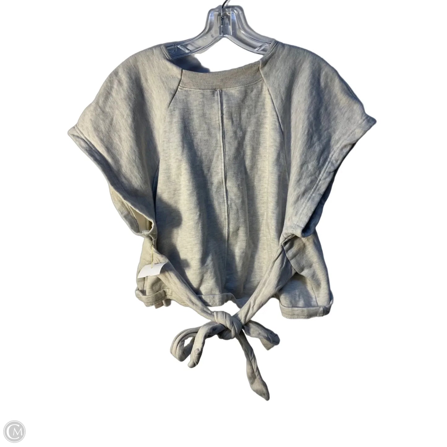 Athletic Top Short Sleeve By Free People In Grey, Size: M