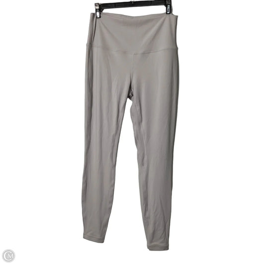 Athletic Leggings By Lululemon In Grey, Size: 10