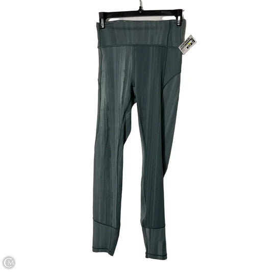 Athletic Leggings By Lululemon In Blue, Size: 4