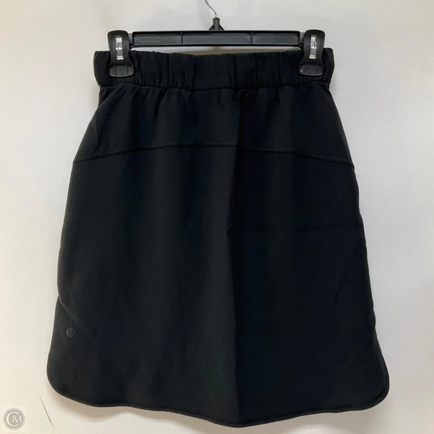 Athletic Skirt By Lululemon In Black, Size: 4