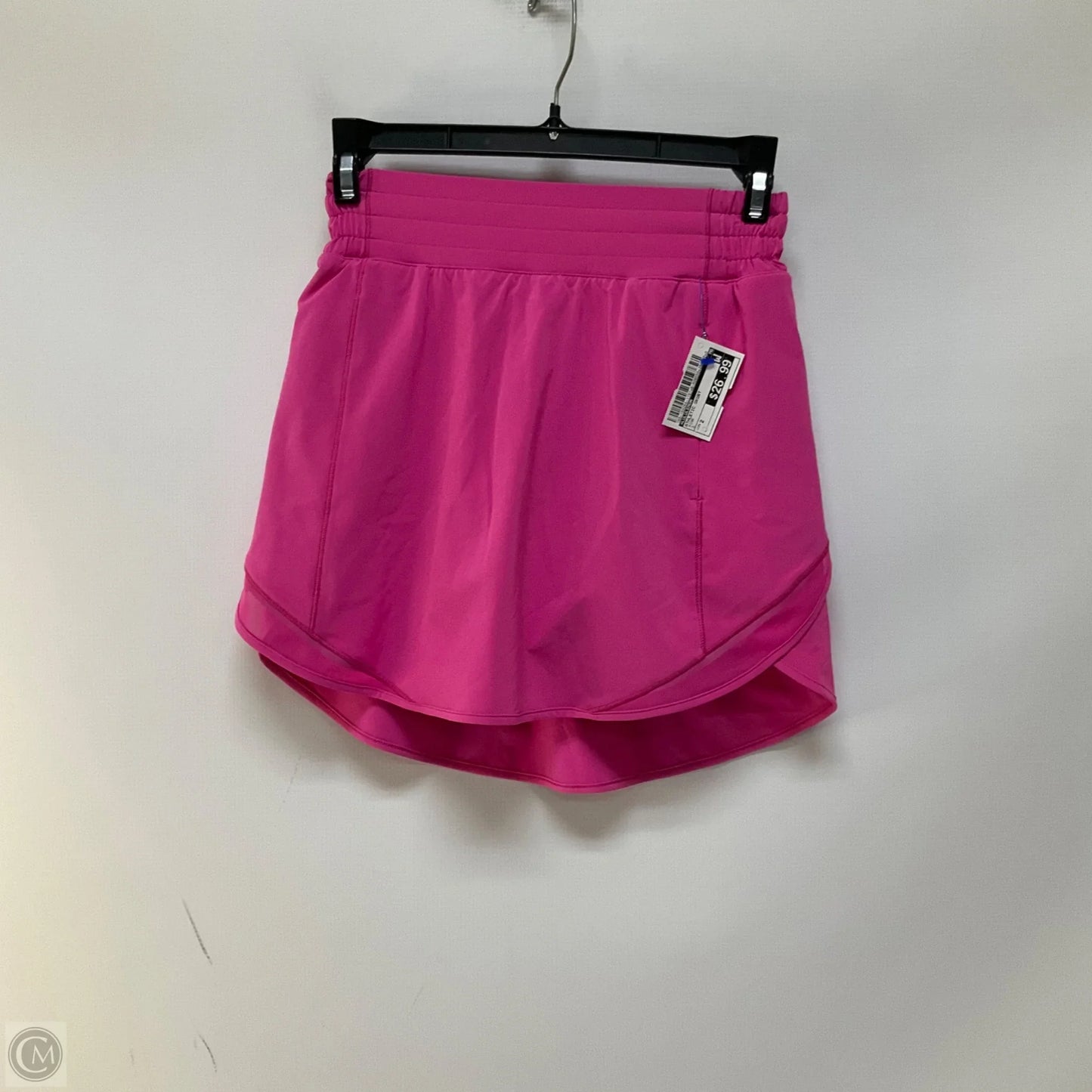 Athletic Skort By Lululemon In Pink, Size: 2