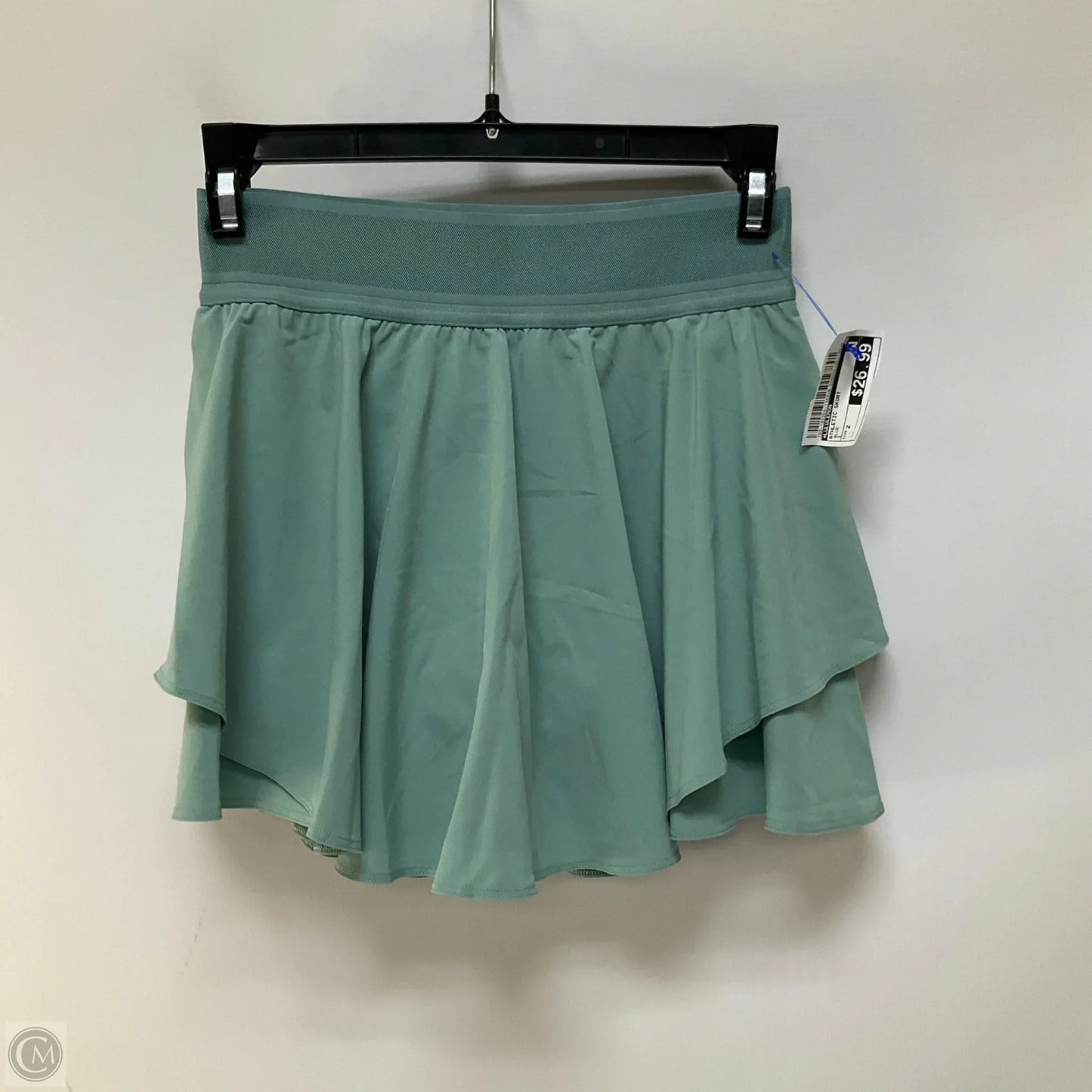 Athletic Skort By Lululemon In Blue, Size: 2