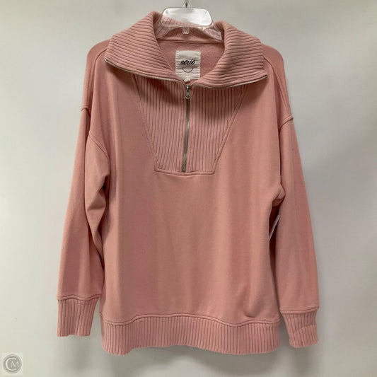 Sweatshirt Collar By Aerie In Pink, Size: S