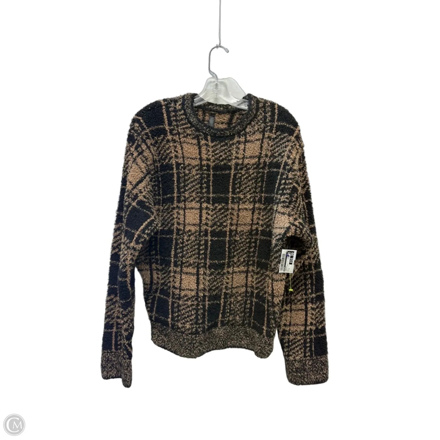 Sweater By Skims In Black & Brown, Size: M