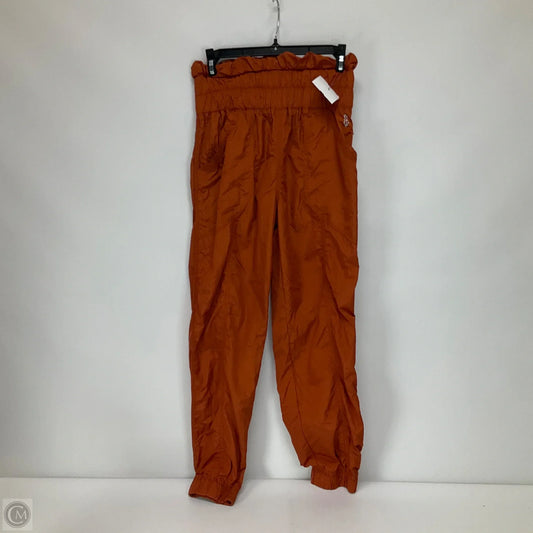 Athletic Pants By Free People In Orange, Size: Xs