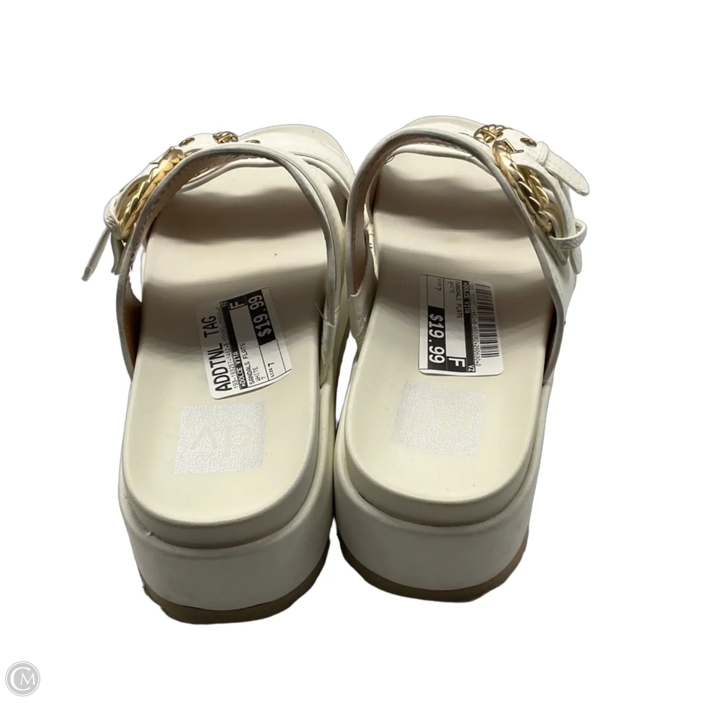 Sandals Flats By Dolce Vita In White, Size: 7