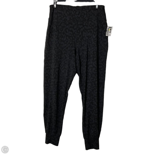 Athletic Pants By Lululemon In Animal Print, Size: 10