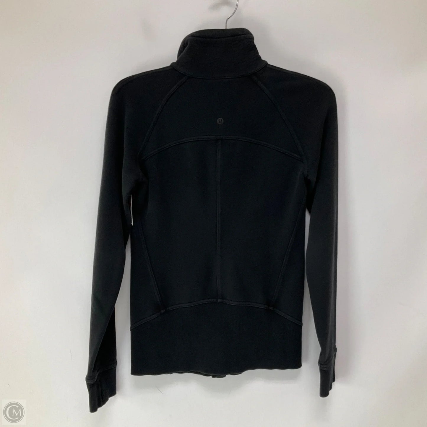 Athletic Jacket By Lululemon In Black, Size: Xs