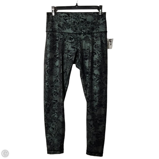 Athletic Leggings By Lululemon In Floral Print, Size: 8