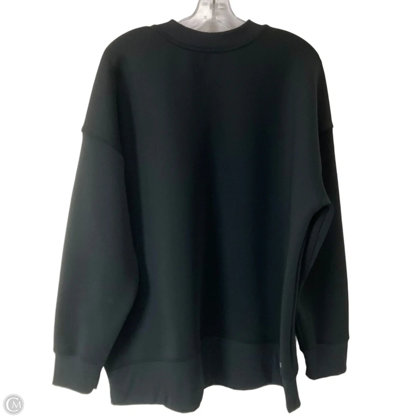 Athletic Top Long Sleeve Crewneck By Peloton In Black, Size: 1x