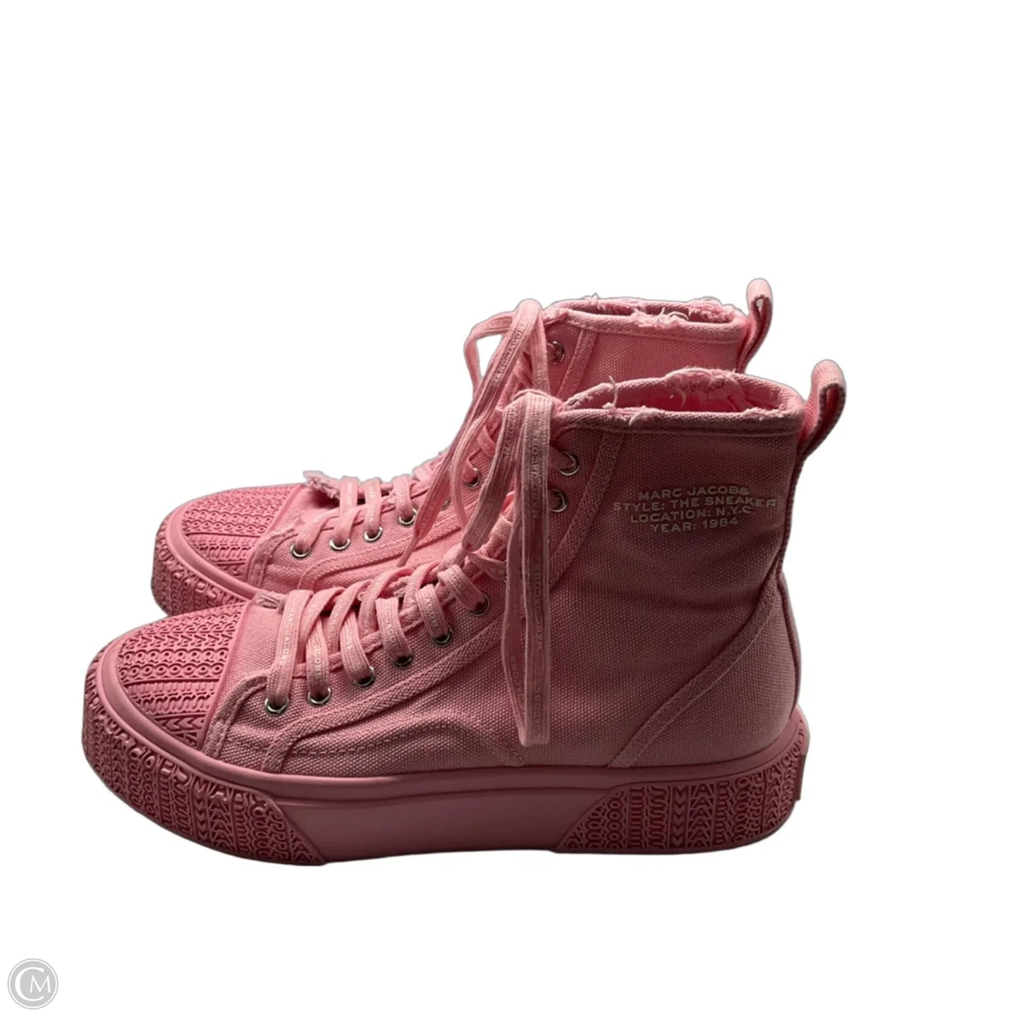 Shoes Luxury Designer By Marc Jacobs In Pink, Size: 8