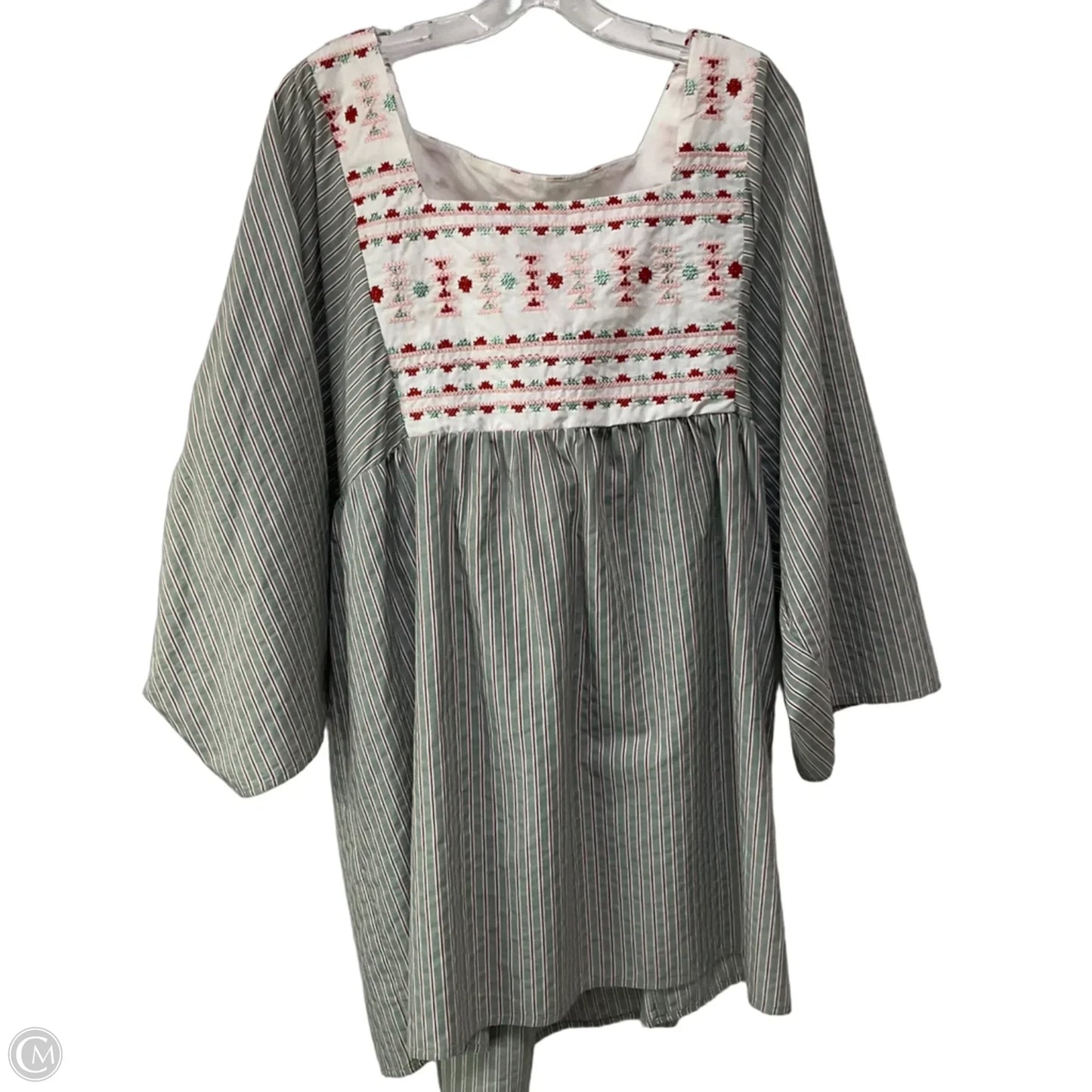 Dress Casual Short By Pomander Place In Striped Pattern, Size: Xxl