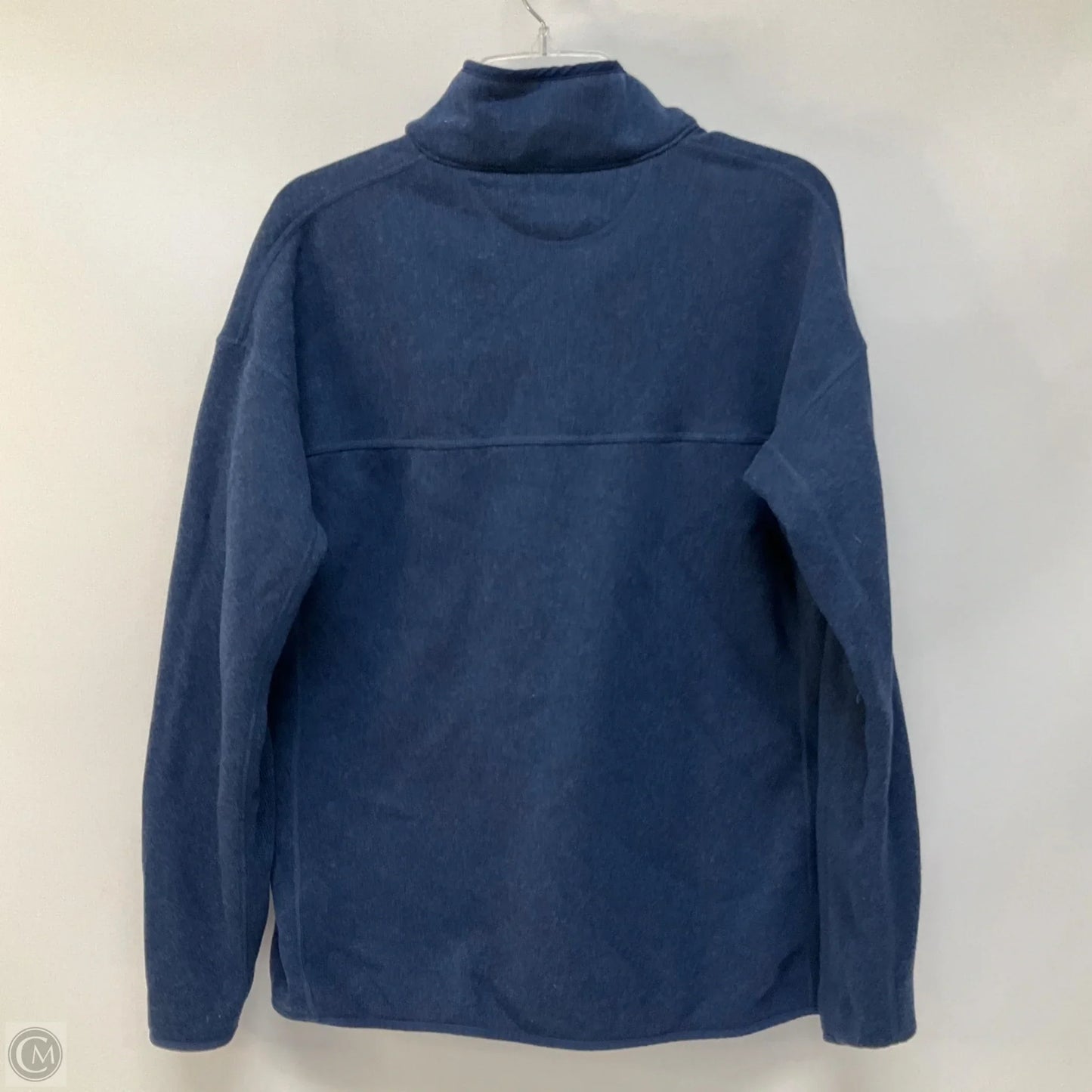 Athletic Top Long Sleeve Collar By Patagonia In Blue, Size: Xl