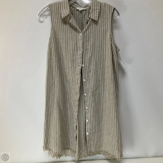 Dress Casual Short By Beachlunchlounge In Striped Pattern, Size: M