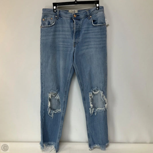 Jeans Boyfriend By We The Free In Blue Denim, Size: 6