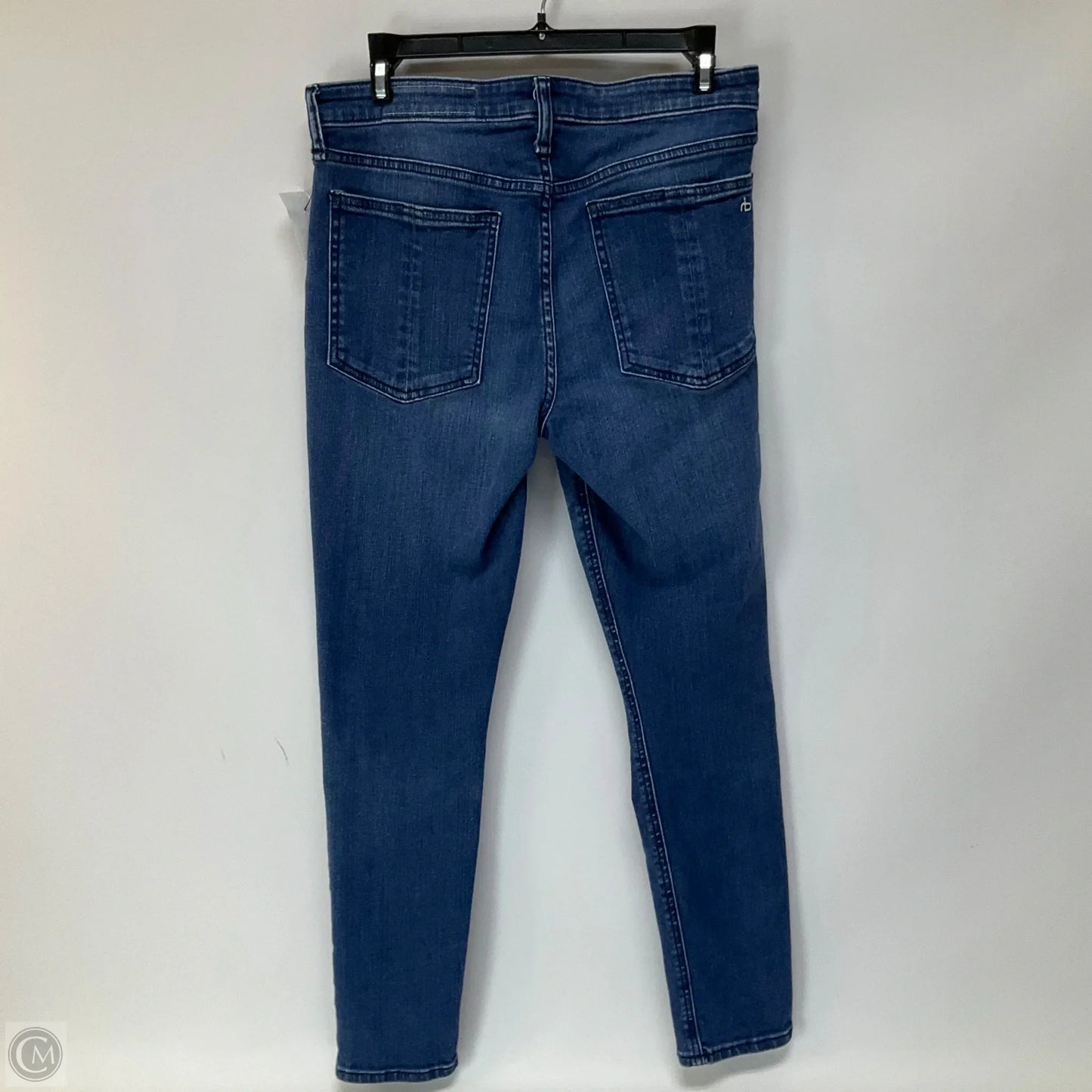 Jeans Skinny By Rag & Bones Jeans In Blue Denim, Size: 8