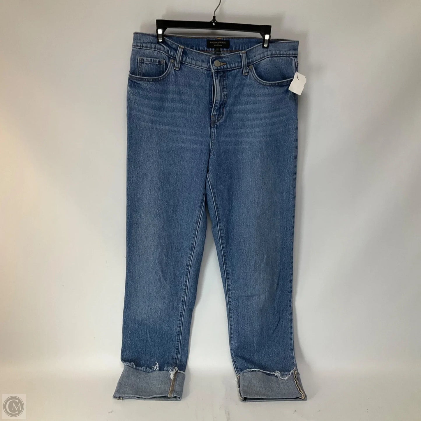 Jeans Boyfriend By Banana Republic In Blue Denim, Size: 6