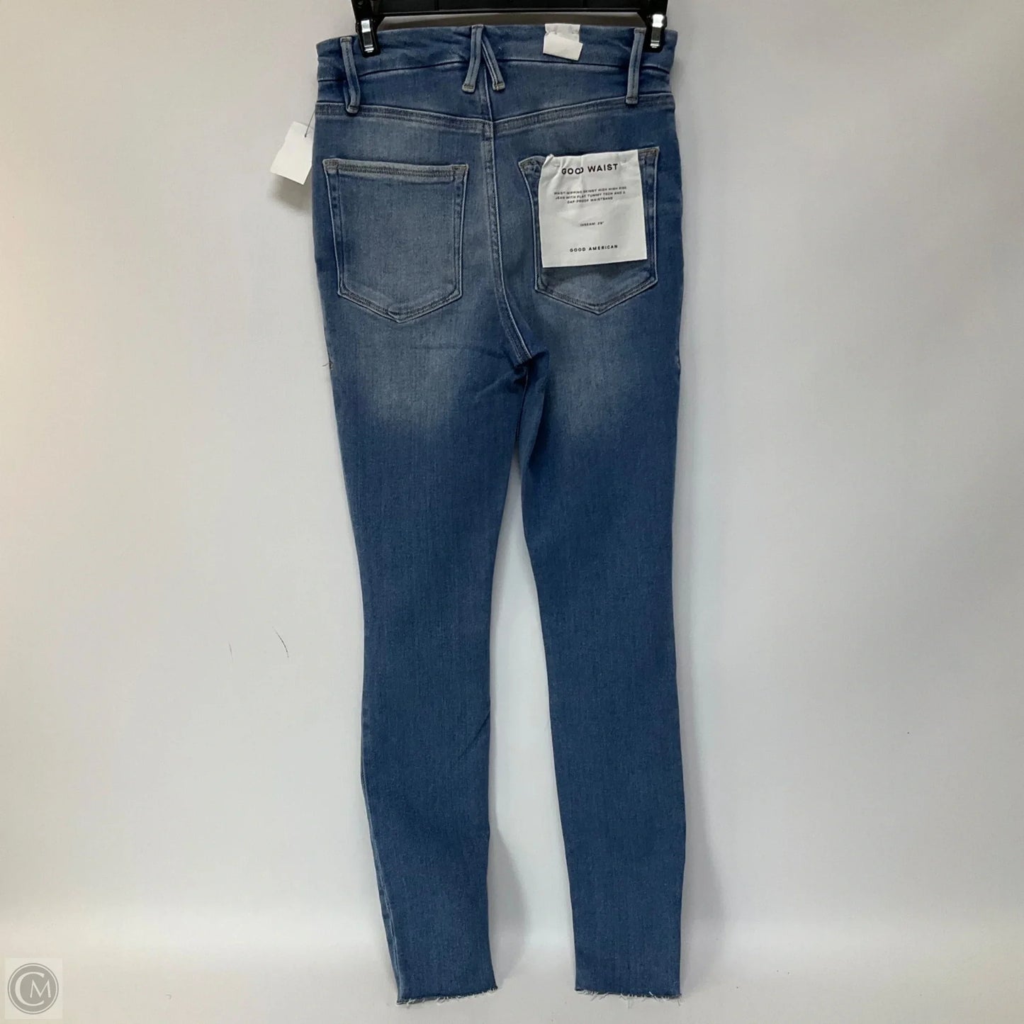 Jeans Skinny By Good American In Blue Denim, Size: 2