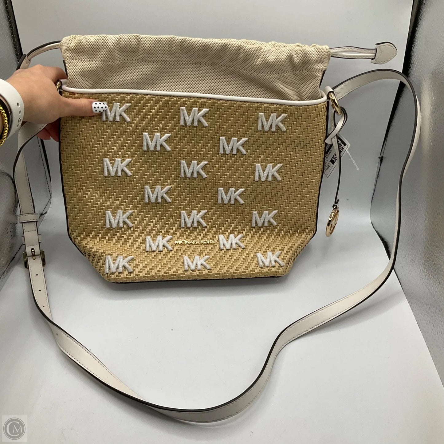 Crossbody Designer By Michael Kors, Size: Medium