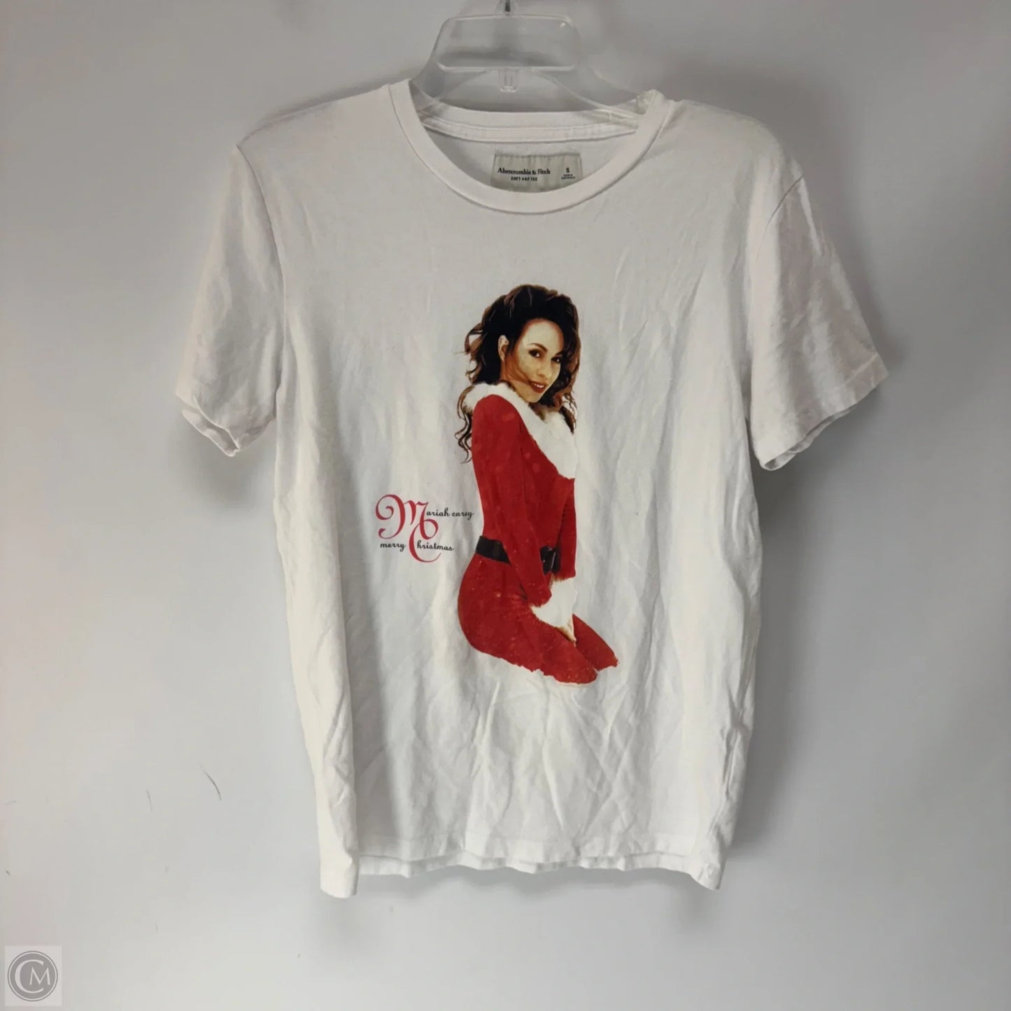 Top Short Sleeve By Abercrombie And Fitch In White, Size: S