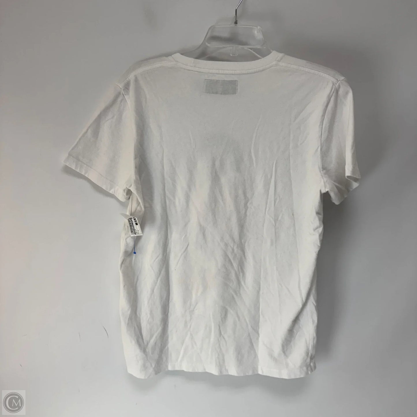 Top Short Sleeve By Abercrombie And Fitch In White, Size: S