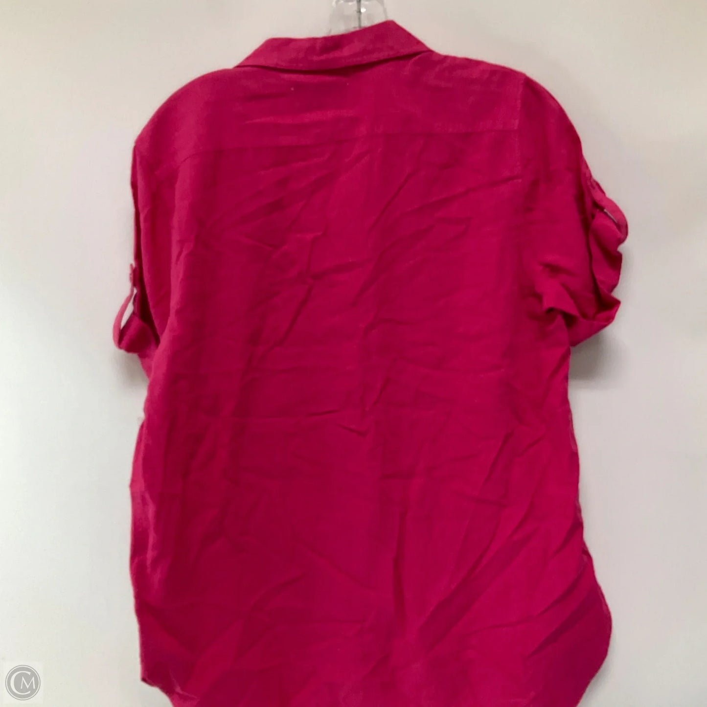 Top Short Sleeve By Babaton In Pink, Size: S