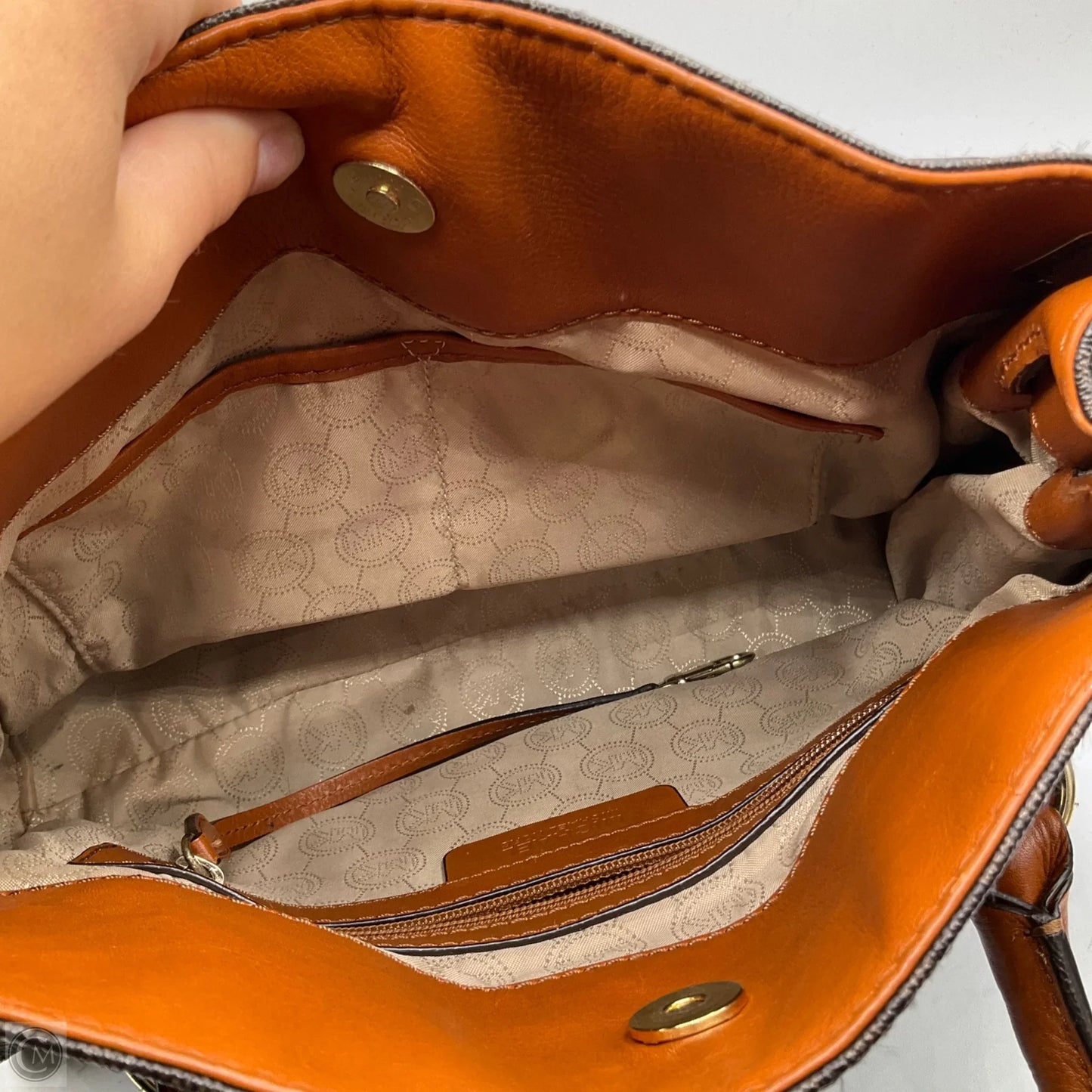 Handbag Designer By Michael Kors, Size: Medium