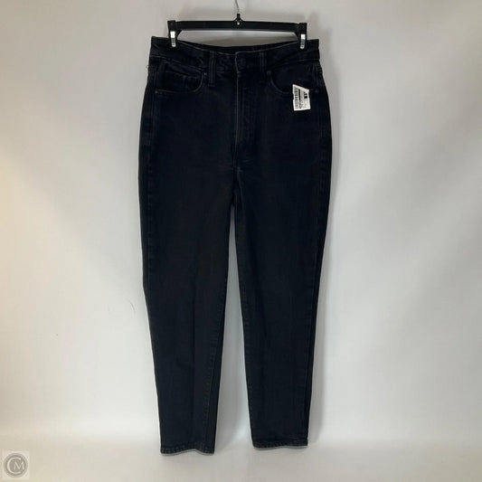 Jeans Straight By Old Navy In Black Denim, Size: 2