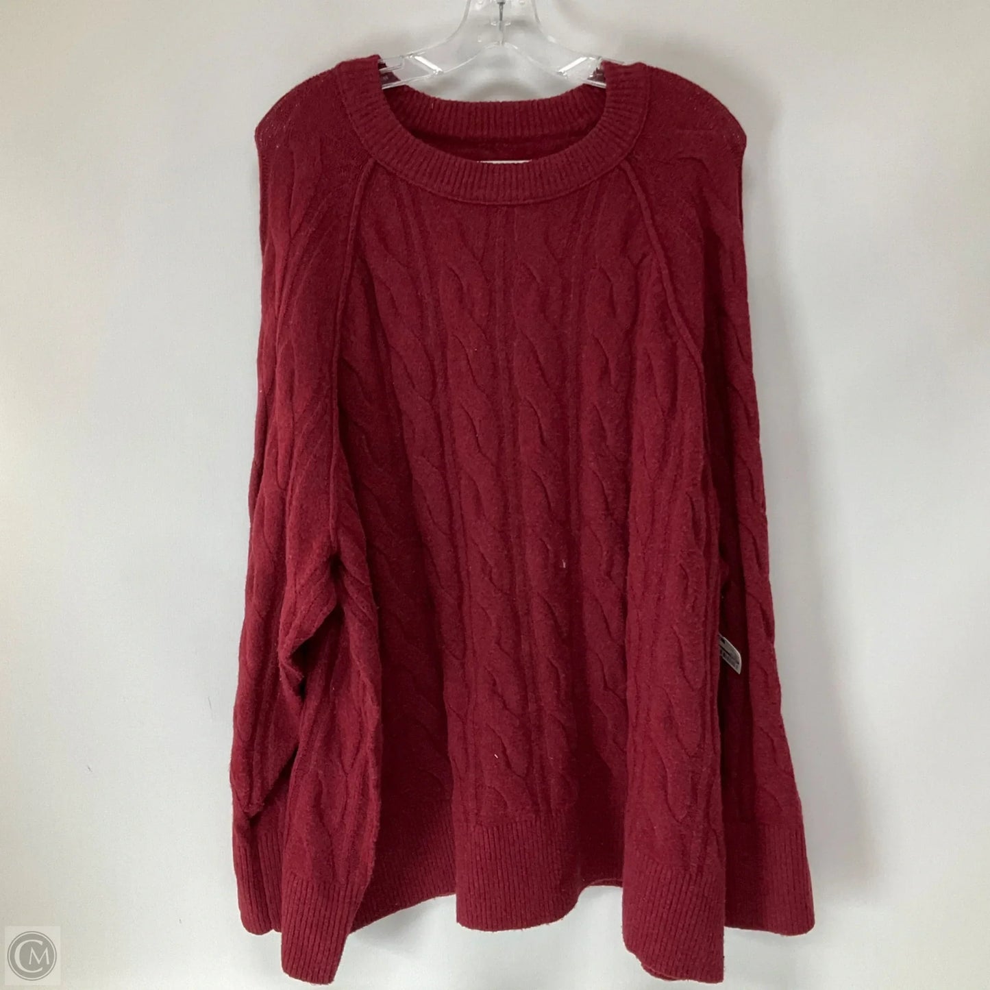 Sweater By Aerie In Maroon, Size: Xxl