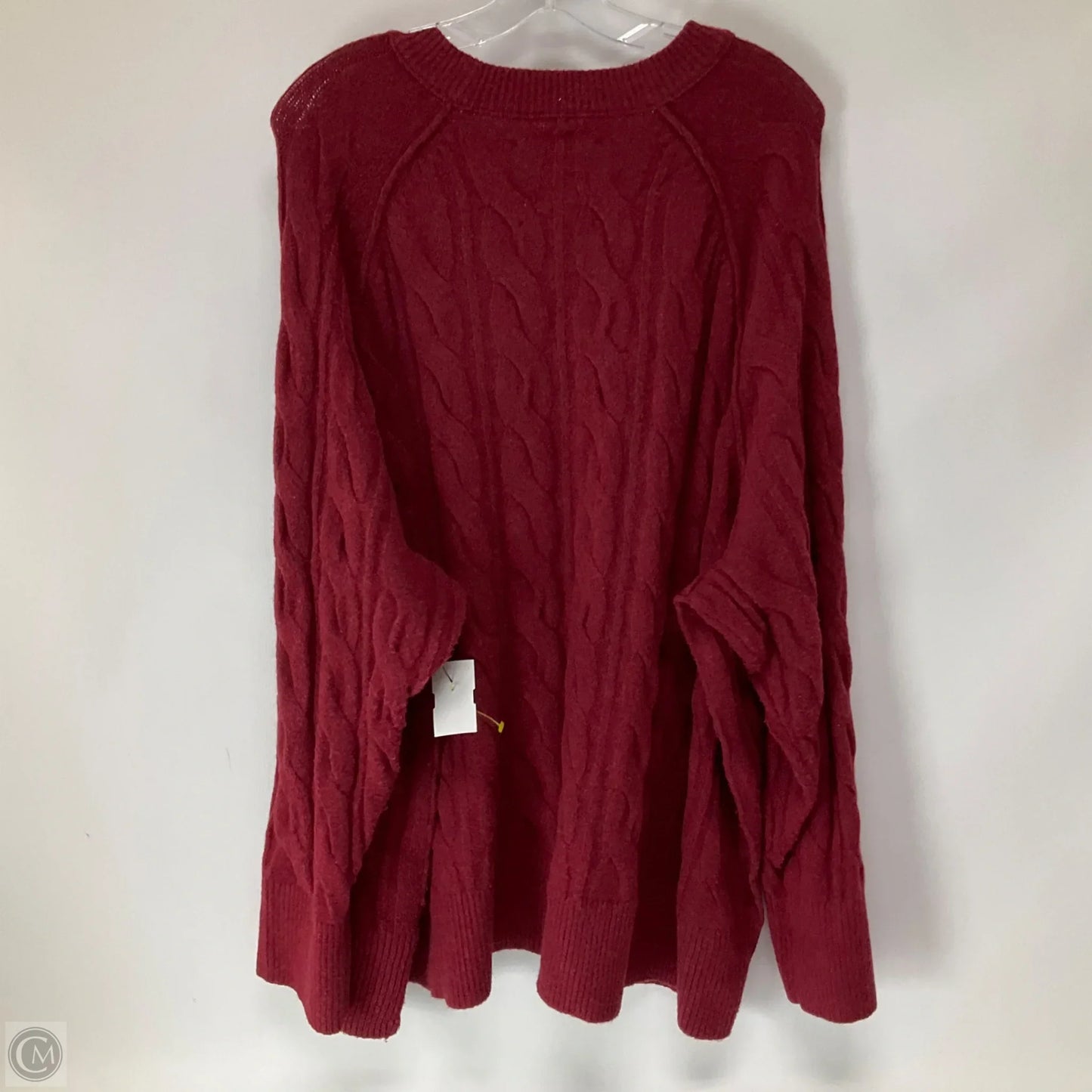 Sweater By Aerie In Maroon, Size: Xxl