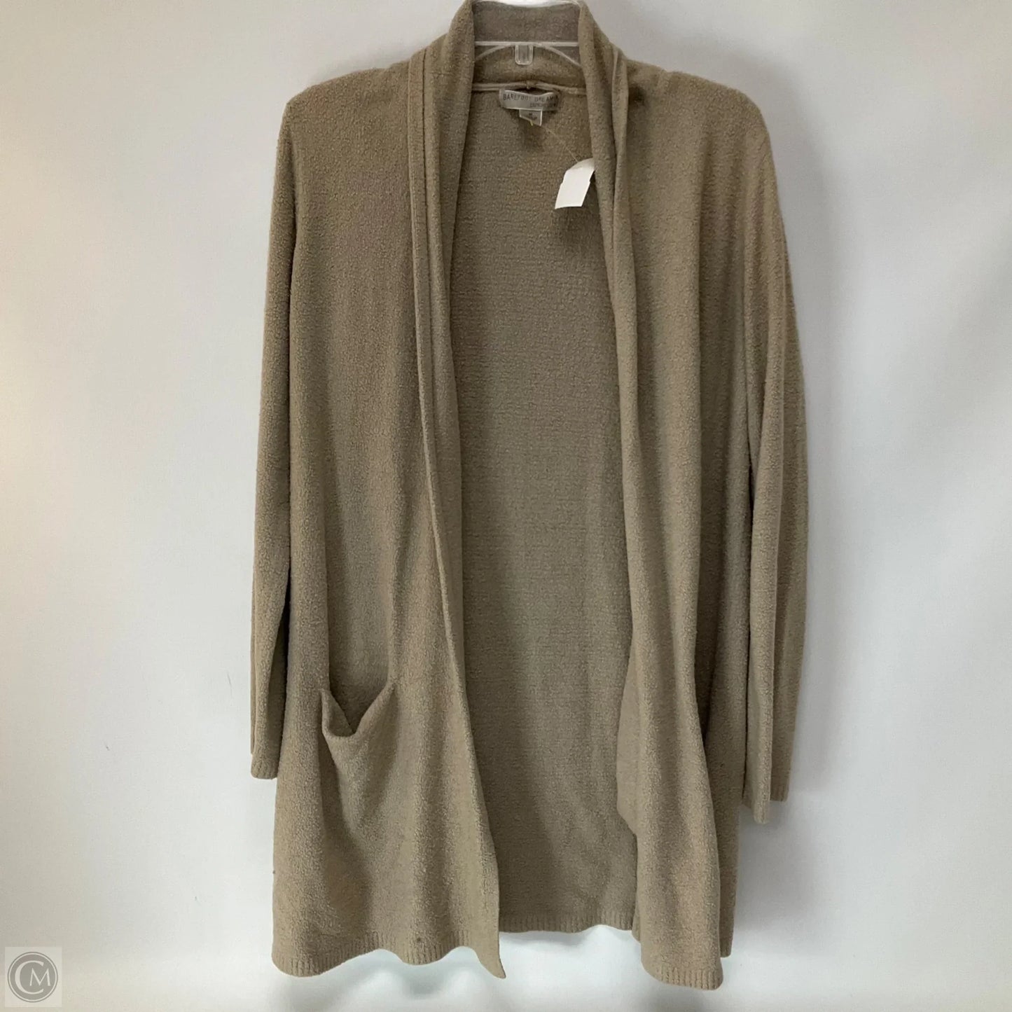 Sweater Cardigan By Barefoot Dreams In Tan, Size: M