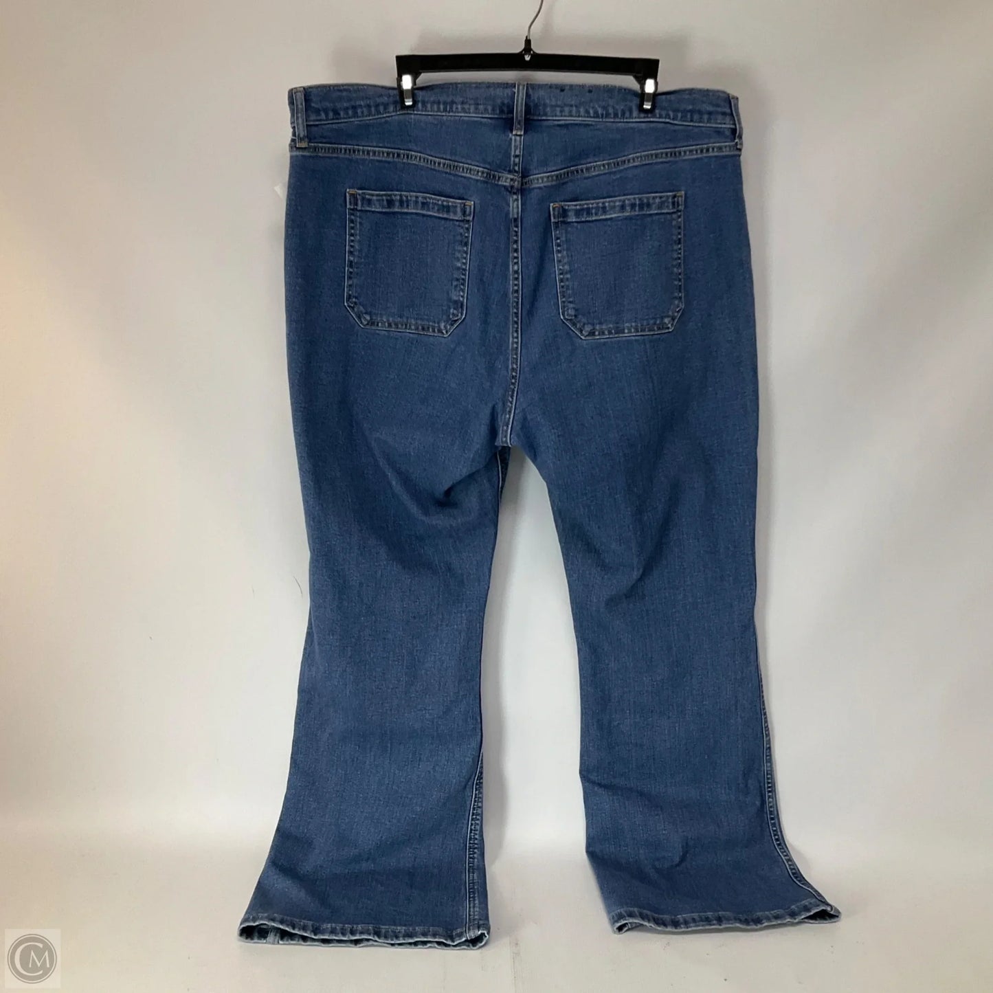 Jeans Flared By Gap In Blue Denim, Size: 20