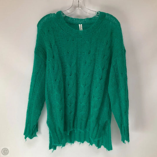 Sweater By Anthropologie In Green, Size: M