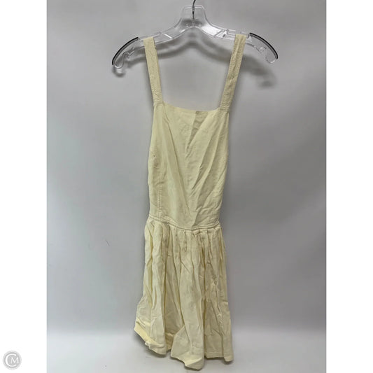 Dress Casual Short By Free People In Cream, Size: M