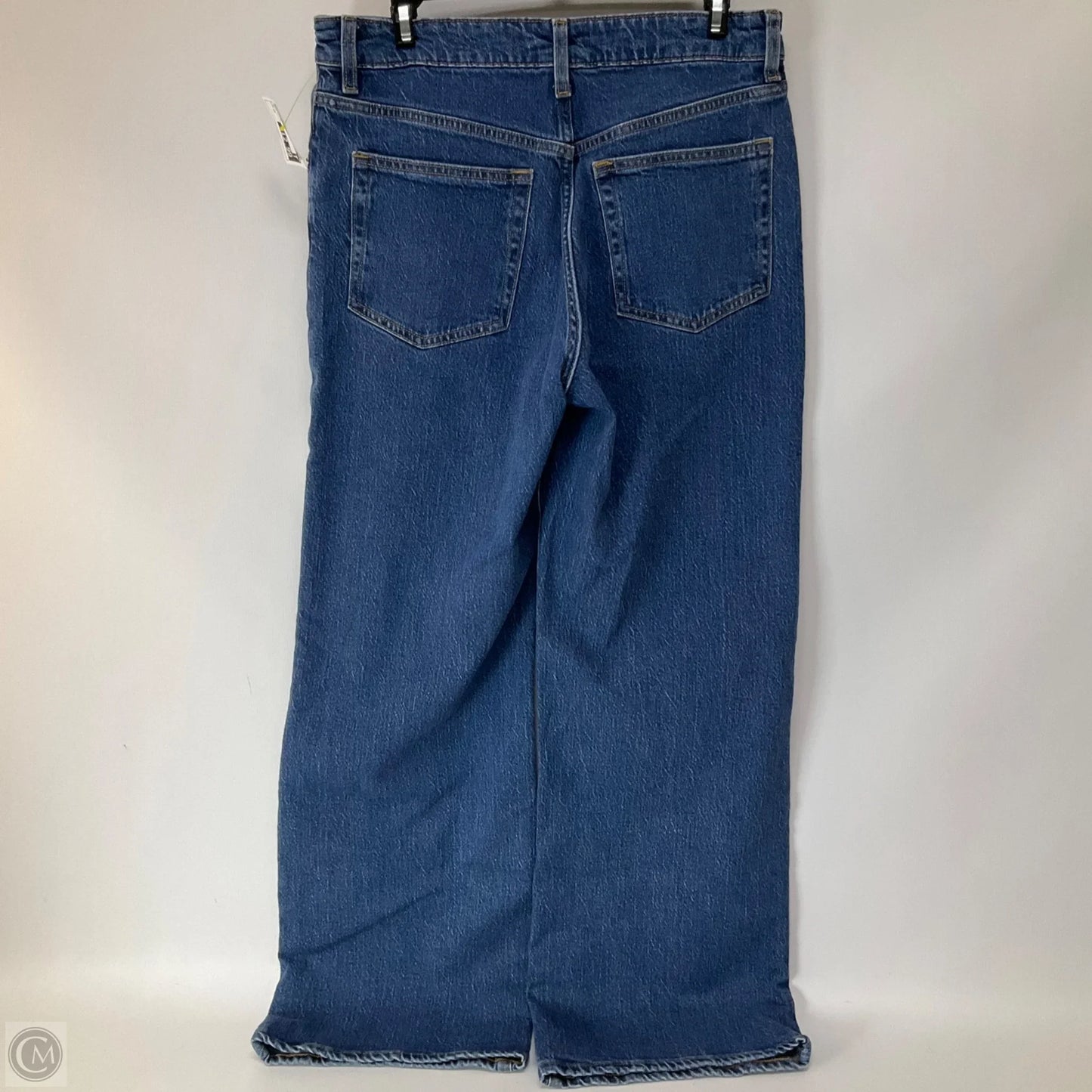 Jeans Straight By H&m In Blue Denim, Size: 10