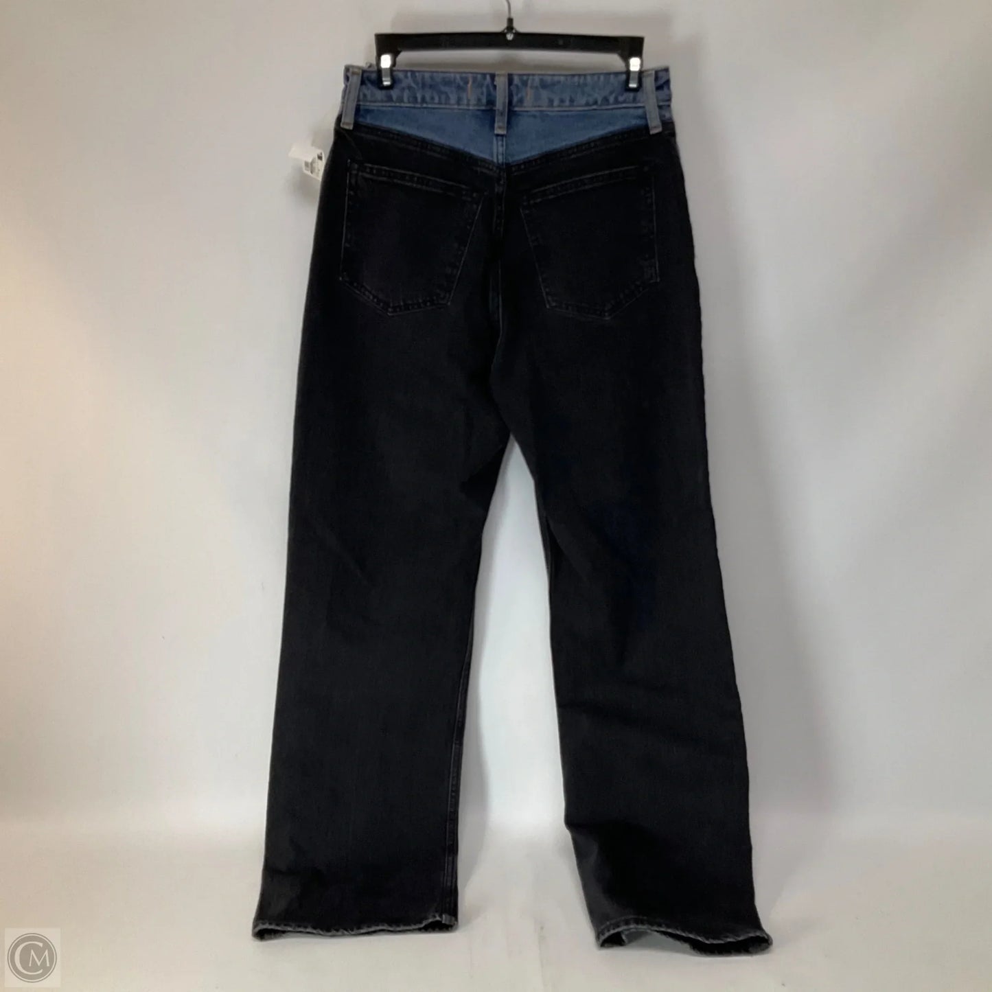 Jeans Boyfriend By Abercrombie And Fitch In Black & Blue, Size: 4