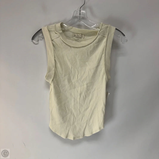 Top Sleeveless Basic By We The Free In Ivory, Size: M