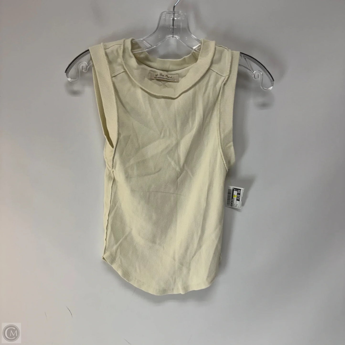 Top Sleeveless Basic By We The Free In Ivory, Size: S
