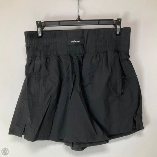 Athletic Shorts By Lululemon In Black, Size: 8