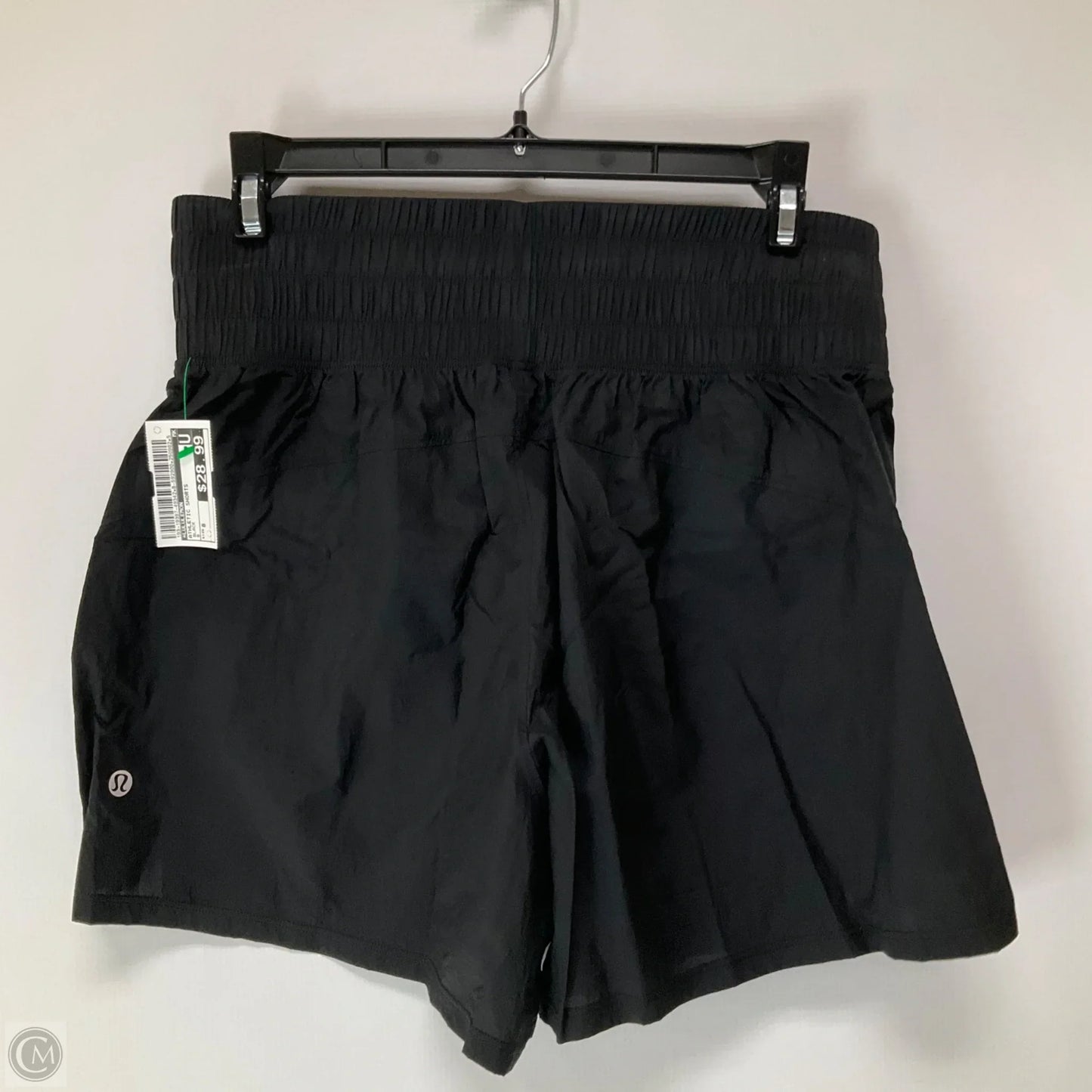 Athletic Shorts By Lululemon In Black, Size: 8