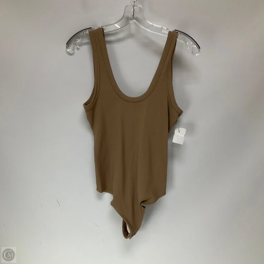Bodysuit By Abercrombie And Fitch In Tan, Size: M