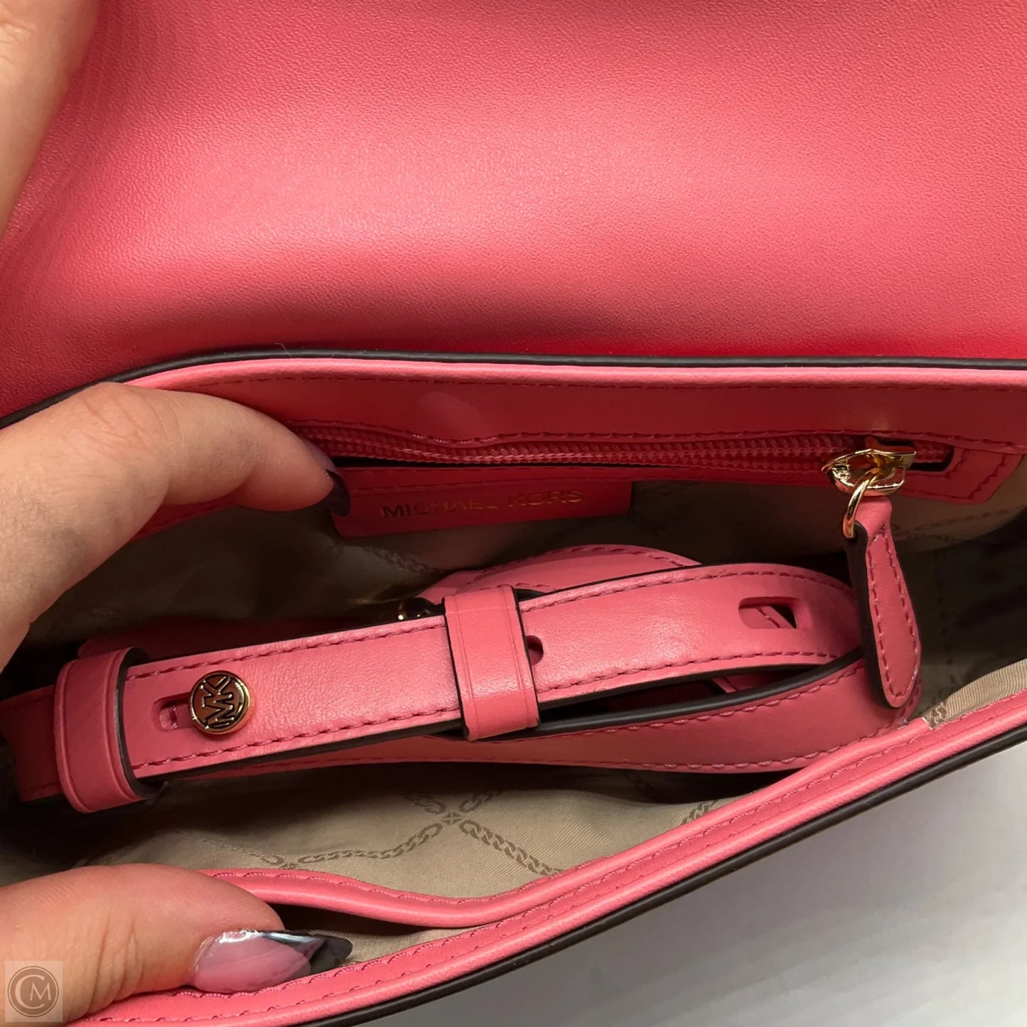 Crossbody Designer By Michael Kors, Size: Small