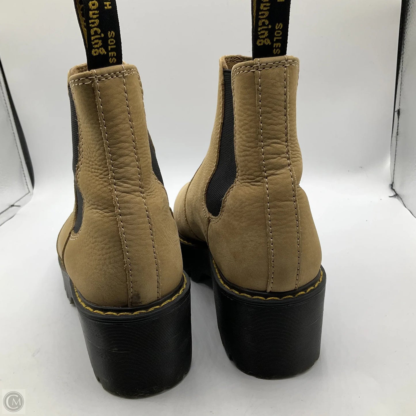 Boots Hiking By Dr Martens In Tan, Size: 7